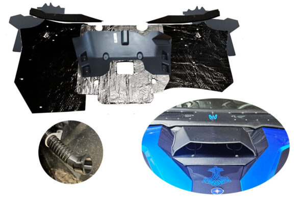 RZR Pro XP Heat Separator and Air Ram Ventilation Kit