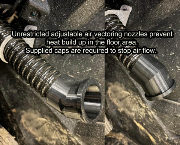 RZR Pro XP Heat Separator and Air Ram Ventilation Kit - Image 5